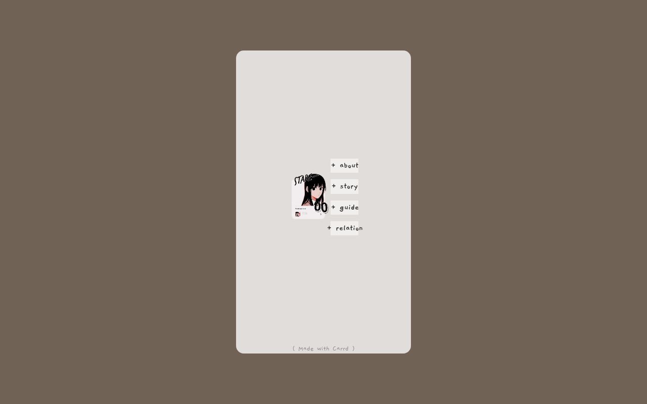 Carrd profile picture for @pattern